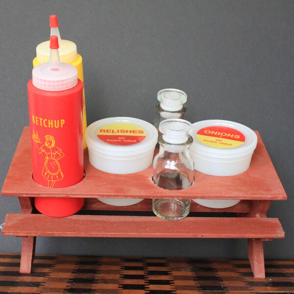 Retro Condiment Etsy