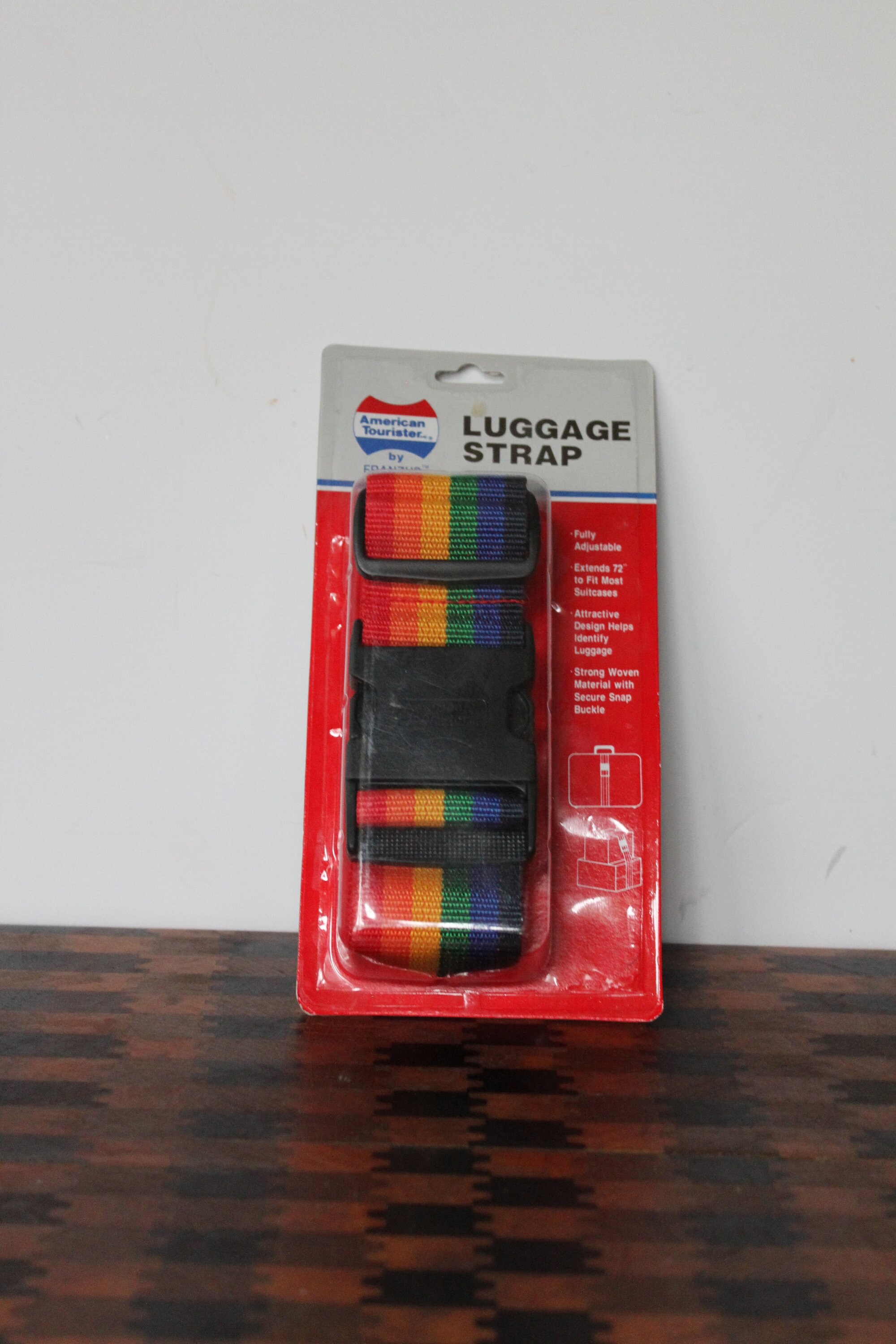 Vintage Rainbow Luggage Strap. American Tourister New in Packaging Colorful Luggage Identification Woven With Metal Buckle Traveler Gift Etsy