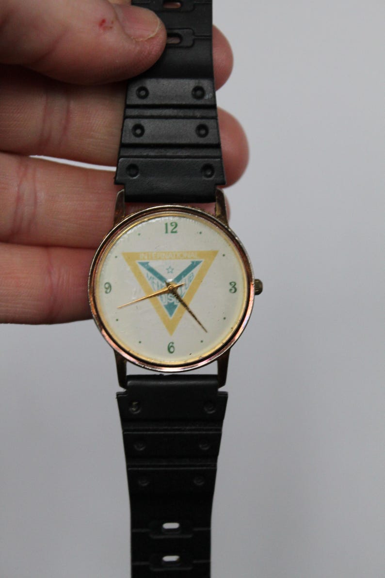 Vintage International Mens Club Watch. NOT Sure If Working, Image Watches, California, Japan Movement, Gift For A Collector, Rare, HTF.