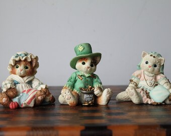 Vintage Calico Kittens by Enesco-dare to Dream, Cat Changes Coming