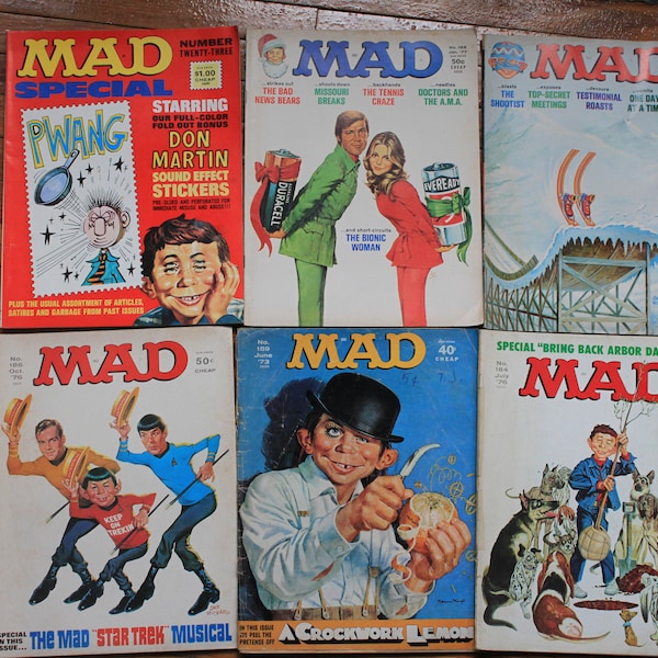 Mad Magazine Etsy