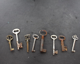 Vintage Skeleton Key. CHOOSE One, Gift For A Collector, Grandmacore Decor, Unique, Interesting.