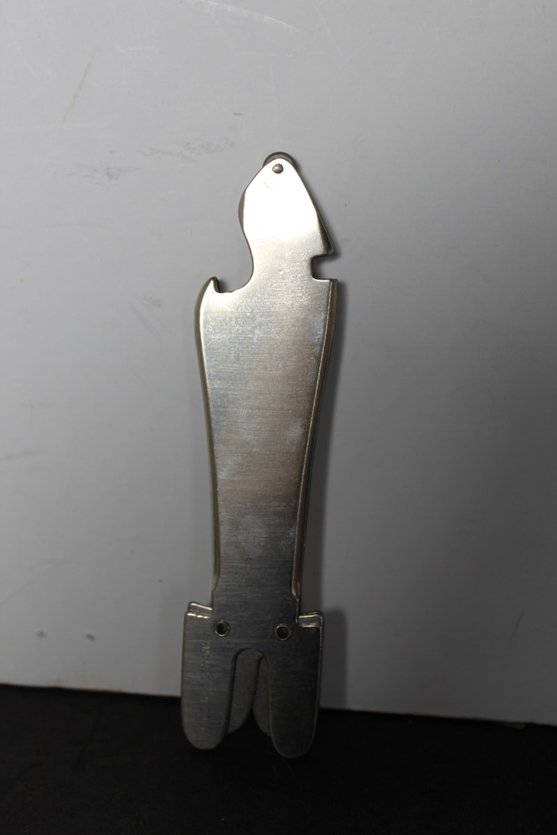 Vintage Stainless Steel Multi Tool. Made In Germany, Glass Cutter, Knife Sharpener, Bottle Opener, Gift For A Collector, Housewarming, Host.