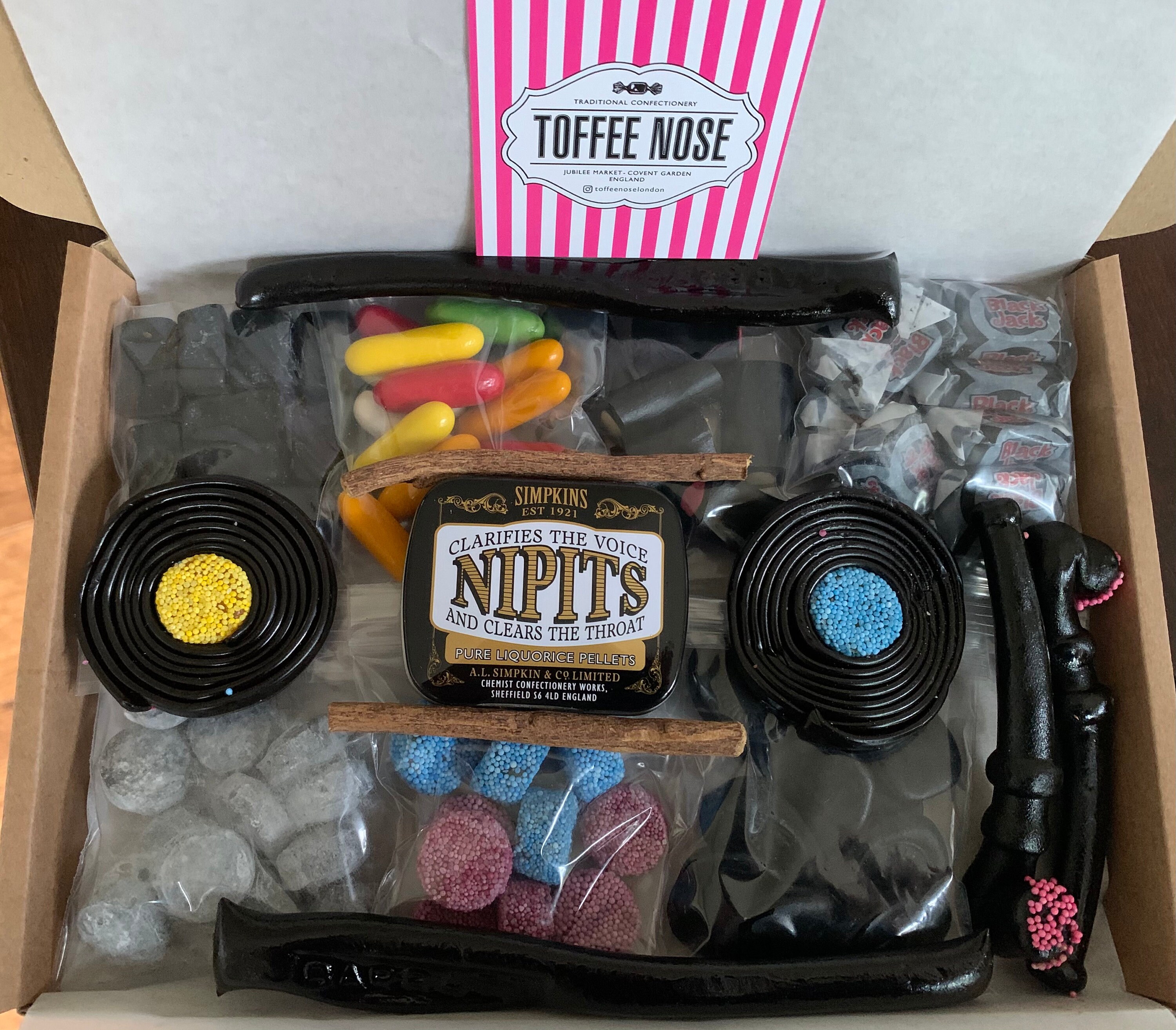 Liquorice Sweets Box Assortment Gift Hamper /Valentines Etsy