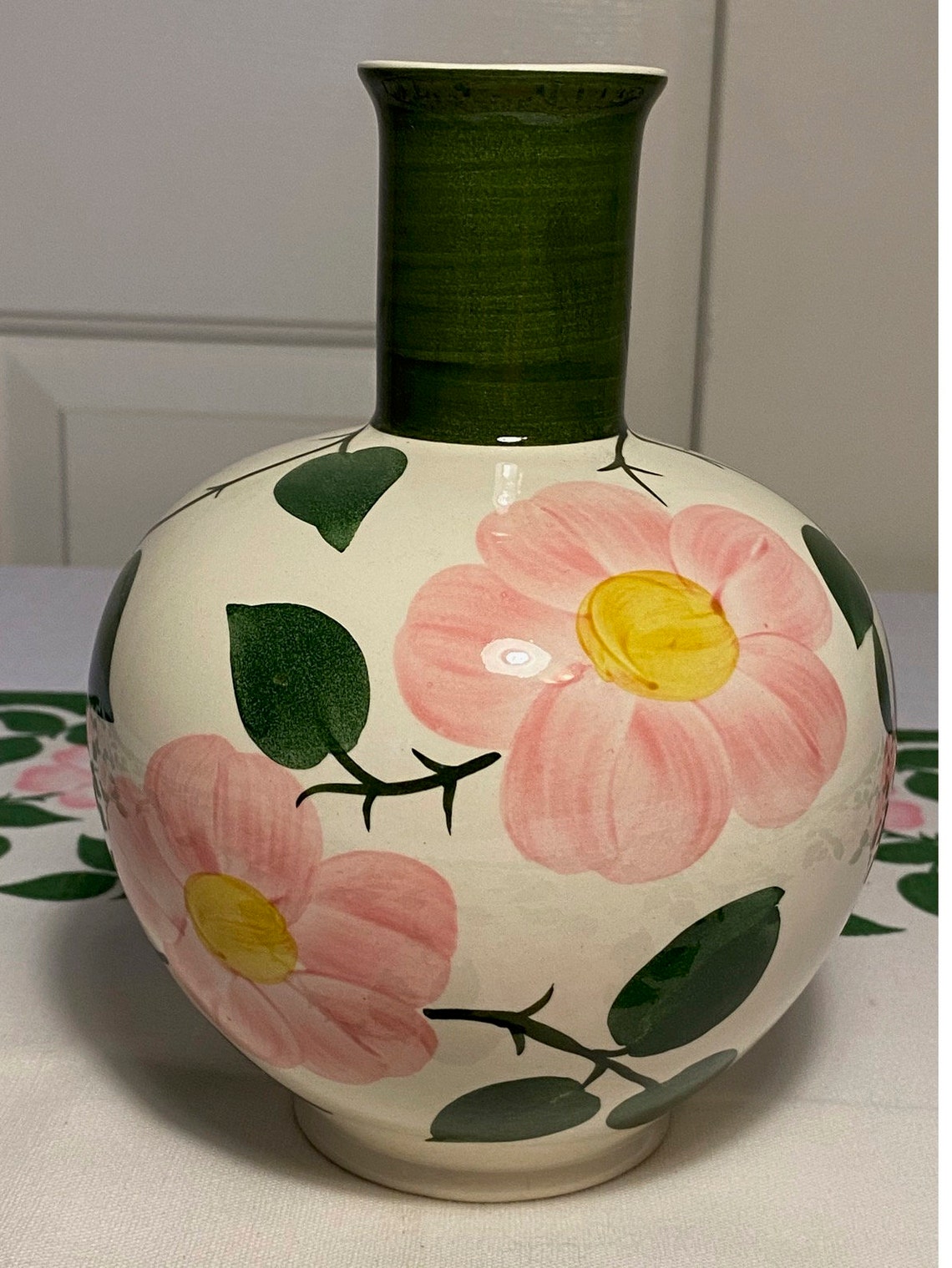 Villeroy & Boch Wildrose Wild Rose Vase Etsy New Zealand