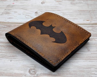 batman leather wallet