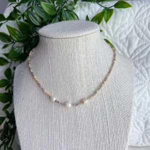 Marina Bridgerton Necklace Set | Pearl necklace | layering necklace | freshwater pearl necklace | gifts for her | gifts for mom