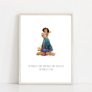 Miracle is you Wall Art Print