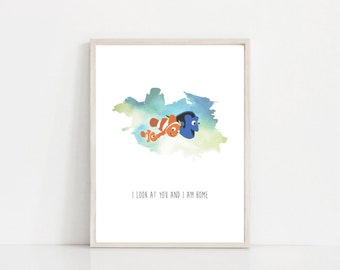 I am home - Nemo Wandkunst / Druck