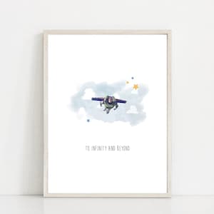 Toy Story print - To Infinity and Beyond Buzz Lightyear