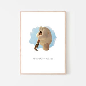 There There Quote Wall Art Print Poster Big Hero
