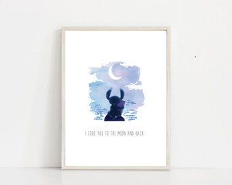 Stitch Art Print