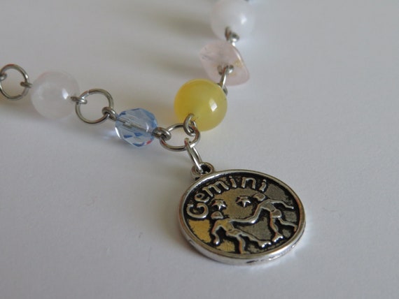 Gemini Necklace Gemini Birthstone 