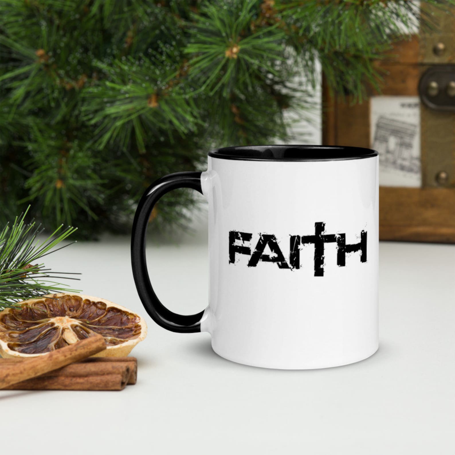 Faith Coffee Mug / Christian Coffee Mug / Religious Coffee Mug  Etsy UK