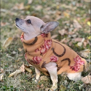 Chihuahua Fleece Sweater, Fits Other Small Dogs, Great Gift