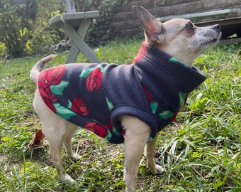 Chihuahua Fleece Sweater, Fits Other Small Dogs, Great Gift