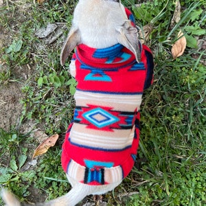 Chihuahua Fleece Sweater, Fits Other Small Dogs, Great Gift image 2