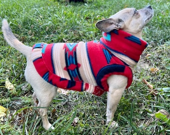 Chihuahua Fleece Sweater, Fits Other Small Dogs, Great Gift