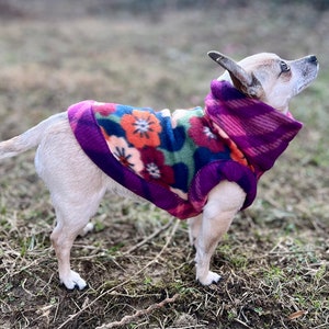 Chihuahua Fleece Sweater, Fits Other Small Dogs, Great Gift image 1