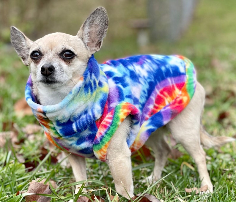 Chihuahua Fleece Sweater, Fits Other Small Dogs, Great Gift image 1