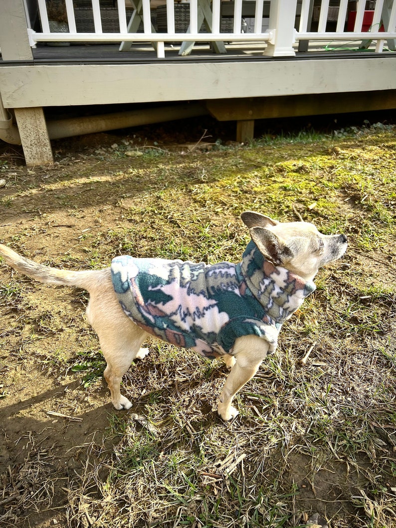 Chihuahua Fleece Sweater, Fits Other Small Dogs, Great Gift image 3