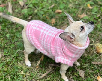 Chihuahua Fleece Sweater, Fits Other Small Dogs, Great Gift