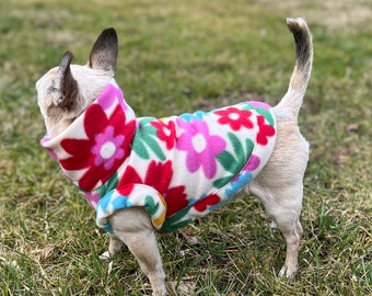 Sweater for Small Dogs, Fleece Chihuahua Shirt