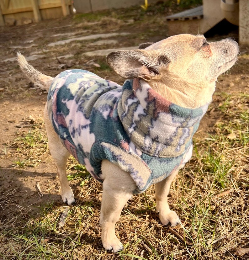 Chihuahua Fleece Sweater, Fits Other Small Dogs, Great Gift image 1