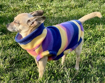 Chihuahua Fleece Sweater, Fits Other X-Small Dogs, Great Gift