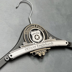Police Academy Graduation Gifts, Personalized Police Officer Gifts, Cop Gifts, Gift for Police Officer, Judge Hanger, Law School Grad Gift
