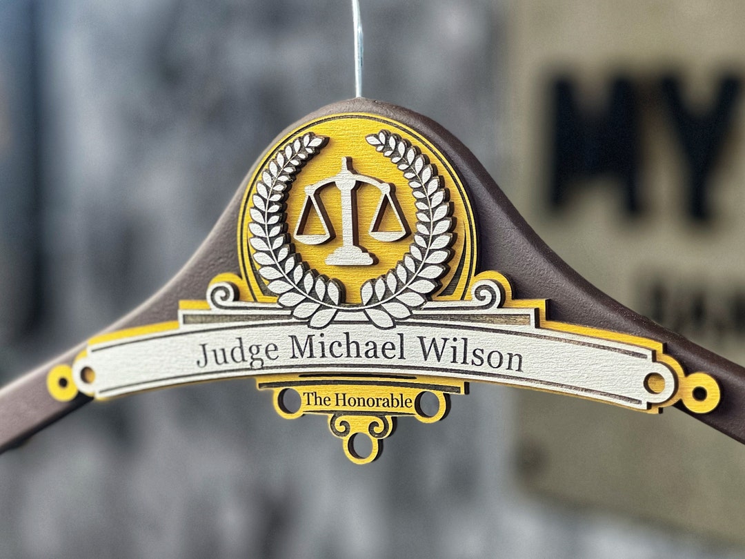 Personalized Hanger for Lawyer, Future Lawyer, Graduation Gift, Lawyer ...