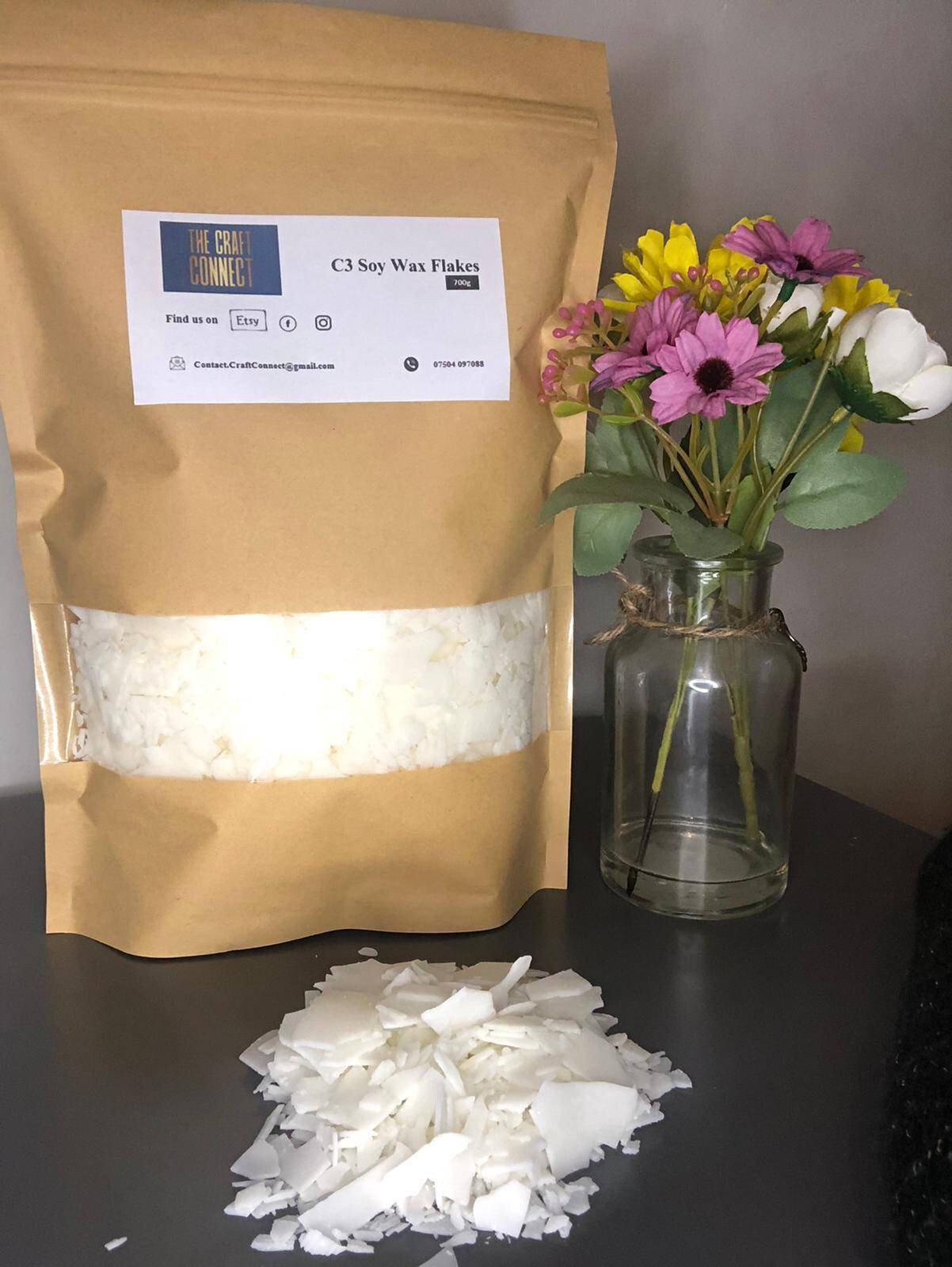 700G High Quality Soy Wax Flakes C3 100 Organic soy wax Etsy