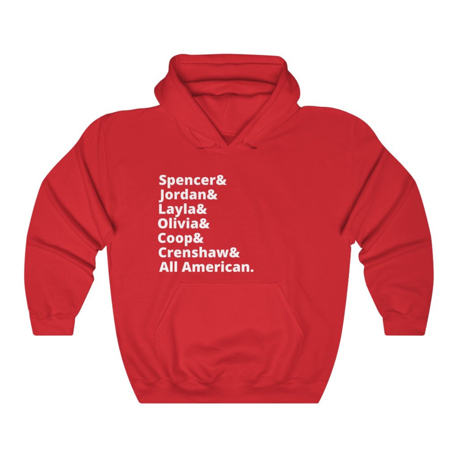 all american hoodie netflix
