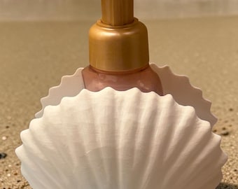 3D gedruckter Muschel Seifenhalter: Küsten Badezimmer Organizer