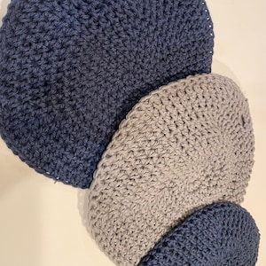 Hot Pad, Table Mat, Pot Holder, Crocheted (set of three)