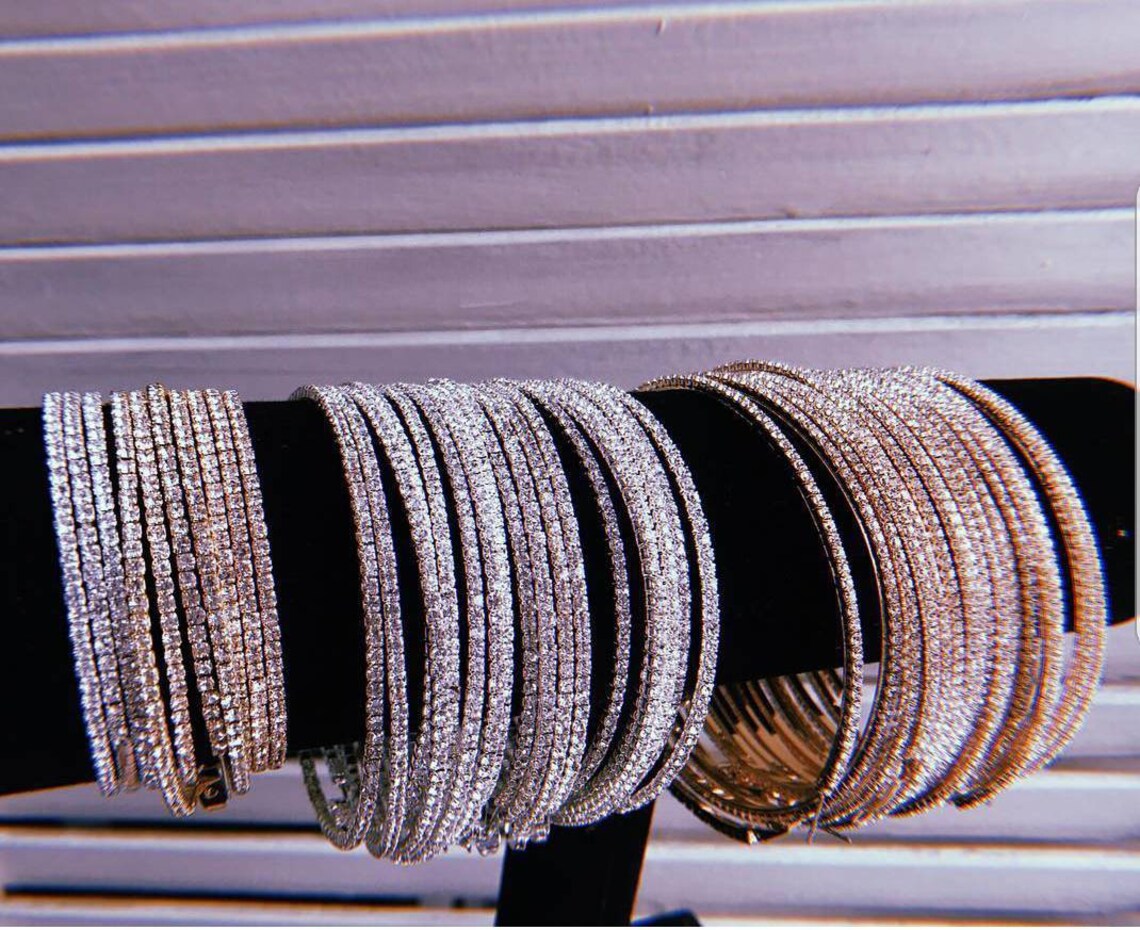 large rhinestone hoops
