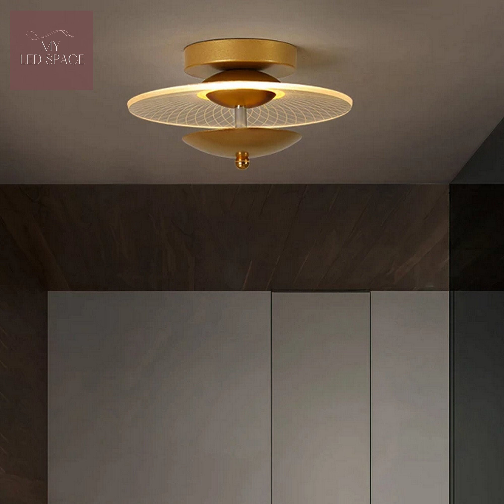 Creative Mushroom LED Ceiling Lamp Light Fixture for Office Etsy UK