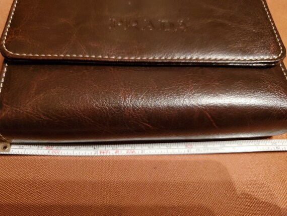 Prada leather wallet