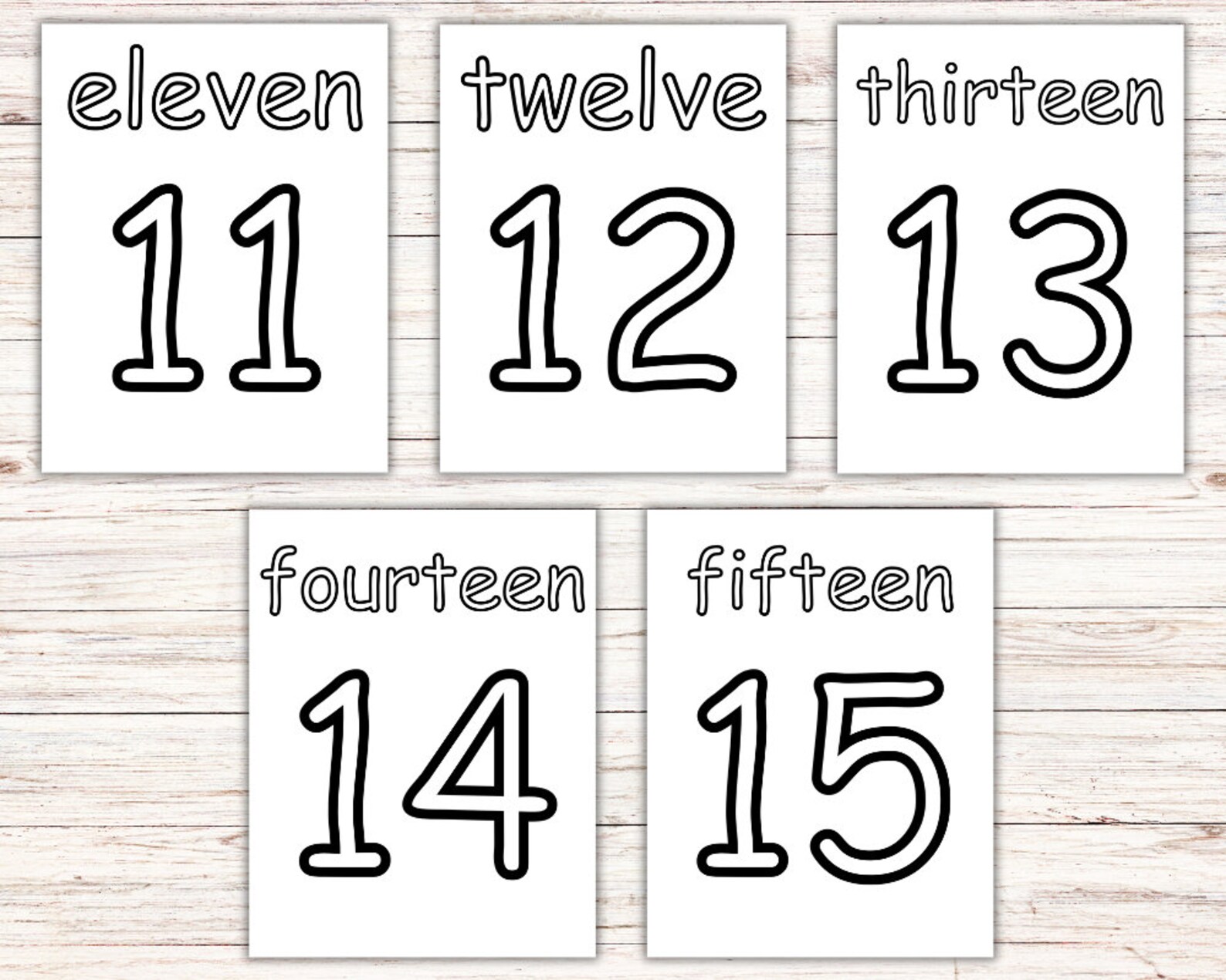 Numbers Coloring Pages, 0-20 Coloring Pages, Kids Activity, Classroom