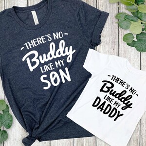 Matching Daddy and Son Shirts: Father&#39;s Day Buddy Tees