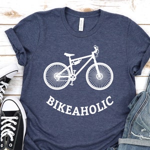 Bicycle Shirt, Bikeaholic T Shirt, Cycling Shirt, Bike Shirt, Definition Shirt.