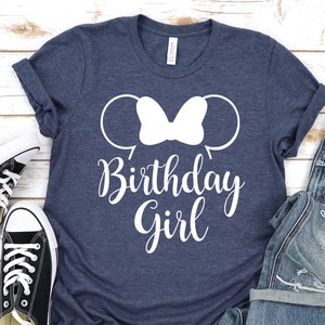 Birthday Girl Shirt, Disney birthday Shirt, Birthday Ideas Shirt, Birthday Shirt, Birthday Party Shirt, Girls Birthday Shirt.