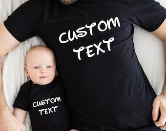 Personalized T-Shirt Printing Custom Designs for Unique Style Statements, Custom Text Shirt, Personalized Shirt.