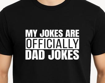 Dad Jokes Shirt - Casual Funny Tee for Fathers