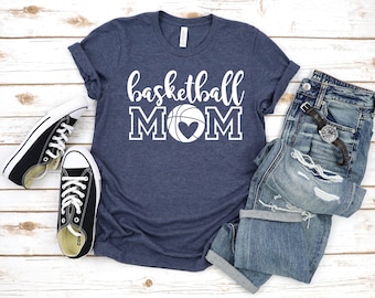Basketball Mom Shirt: Unisex Fit, Vibrant Print