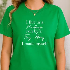 Tiny House Shirt, Minimalist Humor Tee, Small Living Quote T Shirt image 4
