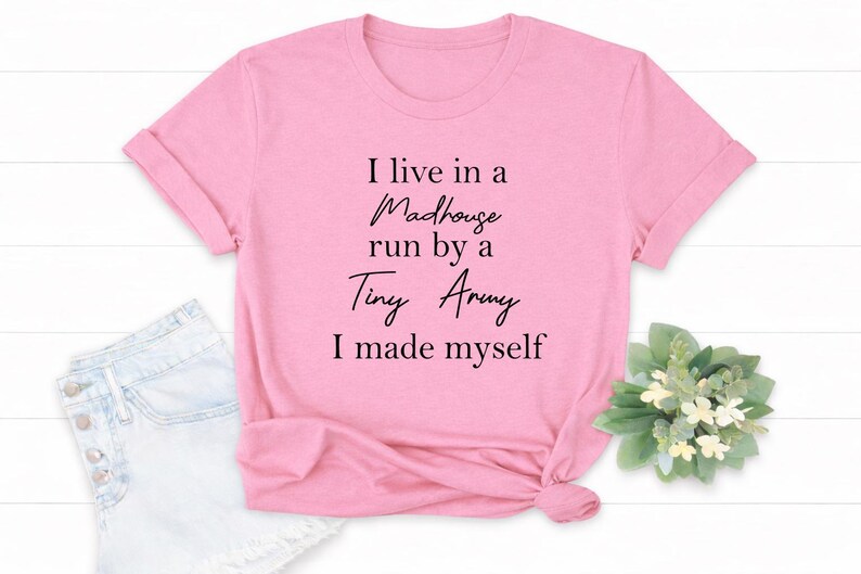 Tiny House Shirt, Minimalist Humor Tee, Small Living Quote T Shirt image 10