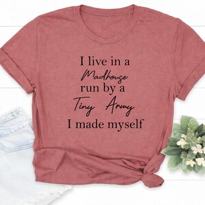 Tiny House Shirt, Minimalist Humor Tee, Small Living Quote T Shirt image 8
