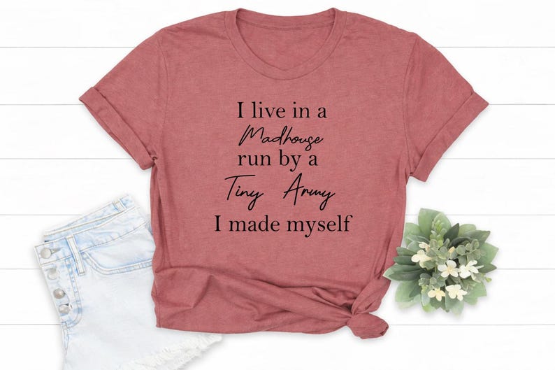 Tiny House Shirt, Minimalist Humor Tee, Small Living Quote T Shirt image 8