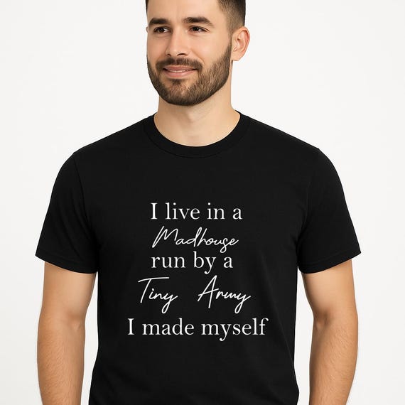 Tiny House Shirt, Minimalist Humor Tee, Small Living Quote T Shirt
